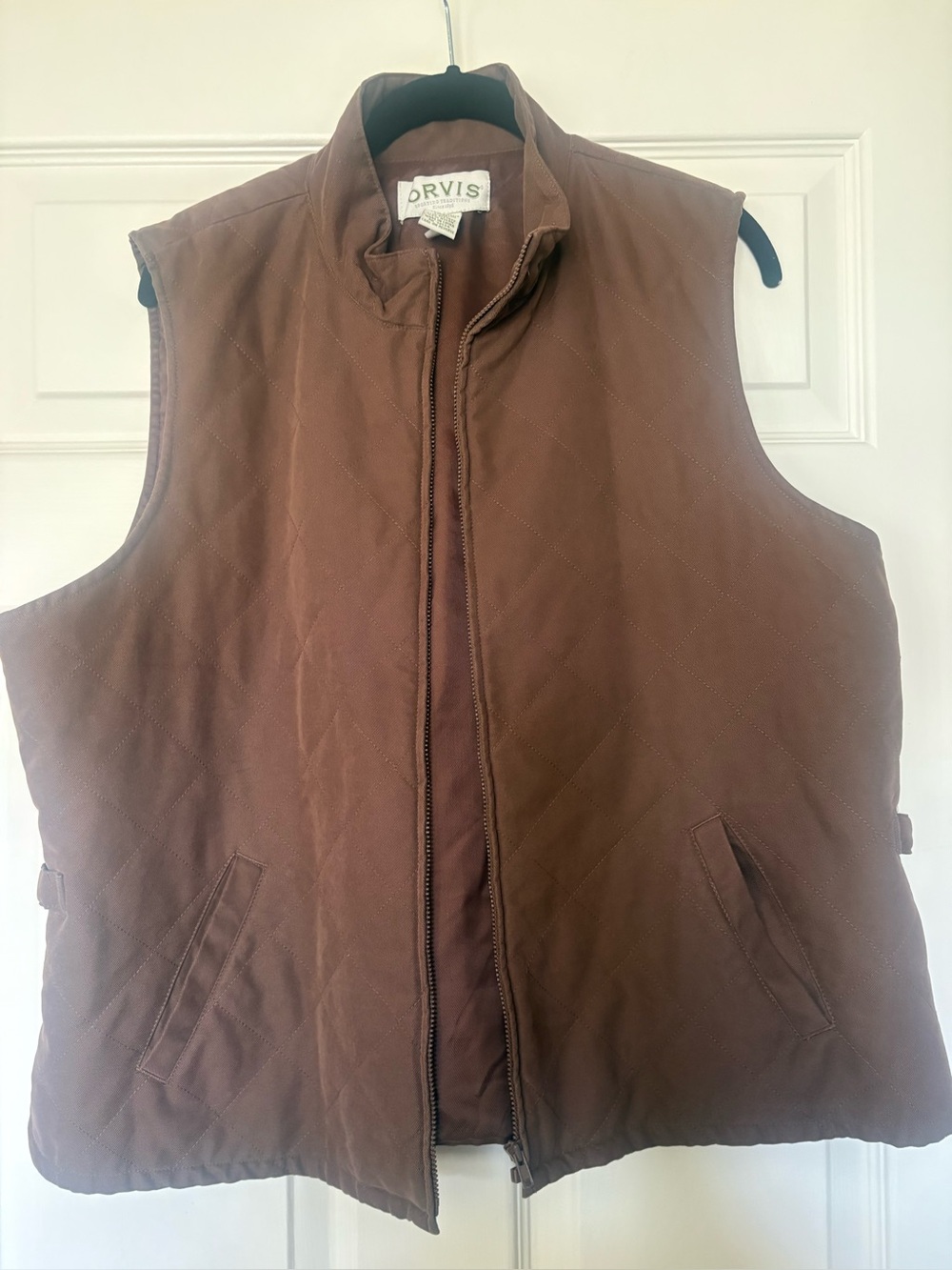 Orvis Quilted Brown Women’s Vest